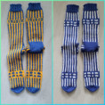 Raggsockor med flaggor 